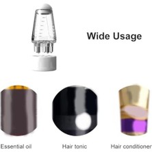 Storemax Tookie Saç Yağı Aplikatör Şişesi, Saç Derisi Aplikatörü Tarak Saç Derisi Aplikatörü, Top Kök Tarak Aplikatörü Saç Büyümesi Için Şişe Saç Derisi Masajı, Mini Saç Yükseltme Katı Saç Masaj Aleti (Beyaz)