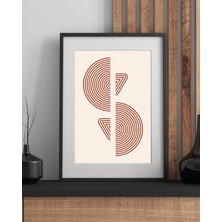 Boketto Opus - Abstract Bohem Dekoratif Poster Modern Duvar Posteri Estetik Tablo