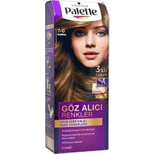 Storemax Palette Yoğun Göz Alıcı Renkler Saç Boyası 7-0 Kumral Saç Boyası