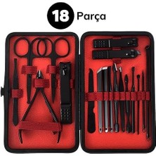 Storemax Buffer® 18 Parça Çanta Tipi Manikür Pedikür Tırnak Bakım Seti