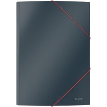 Storemax Cosy Soft Lastik Kilitli Dosya, A4, Gri