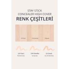 Storemax Mıssha Yüksek Kapatıcı ve Uzun Süre Kalıcı Stick Concealer Stay Stick Concealer High Cover 21P (Fair)