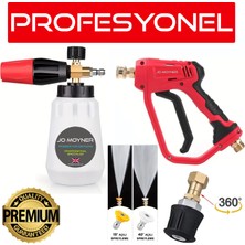 Jo Moyner Bosch Easy Aquatak Uyumlu Köpük Aparatı Foam Lance Köpük Yapıcı Tabancalı Full Set 1000ML