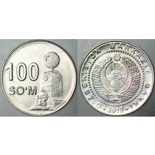 Banknoting Özbekistan 100 Som 2018.