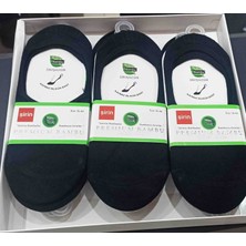 Şirin 4023 Dikişsiz Slikonlu Bambu Bayan Babet 6 Adet