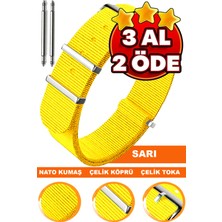  18mm-20mm-22mm-24mm saatlerle uyumlu nato kumaş tekstil saat kordonu kayışı n32nyl1-y