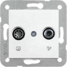 Storemax Linnera Life Sedef Beyaz Tv Sat Sonlu Mekanizma ve Kapak