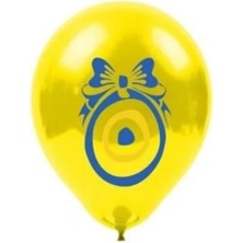 Kalisan Balon Nazar Boncuklu Sarı 100'LÜ