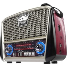 Storemax Mdr-8bt Plus Siyah/altın Klasik Radyo Solar Panelli Usb-Tf Destekli Bluetooth