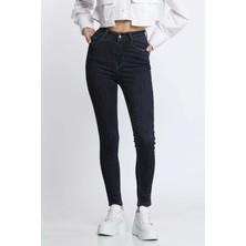 Gülseli Kadın Yüksek Bel Likralı Jeans Pantolon P-00007241