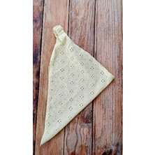 Brode Fisto Lastikli Bandana | Doğal Pamuk Saç Bandı