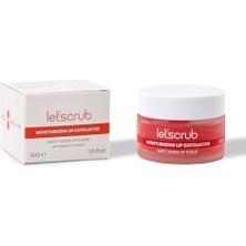 Storemax Let'scrub Nemlendirici Dudak Peelingi Sweet Kisses Lip Scrub Karpuz Aromalı Şeker Partiküllü Shea Yağlı 30 gr
