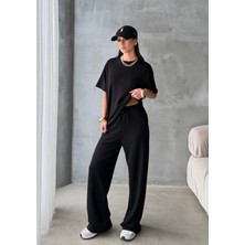 Kadın Modal Kısa Kolu Soft Touch Spor Takım