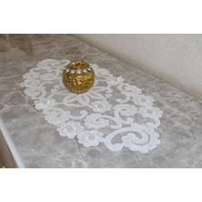 Huzur Çeyiz Kilis Işi Sarmaşık 3'lü Sehpa Takımı