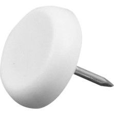 Storemax Çivili Masa Koltuk Mobilya Ünite Zemin Koruyucu Plastik Papuç 25 Adet Çap 20 mm