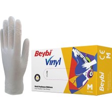 Storemax Vınyl (Vinil) Eldiven (Temizlik, Gıda, Kuaför, Bahçe, Iş Eldiveni) (Medium (Orta))