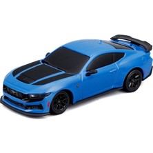 Maisto 1/41 Die-Cast Metal Bluetooth App Kontrollü Araba - 2024 Ford Mustang Dark Horse