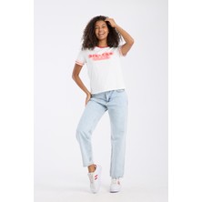 Vita Fortuna Sisters Club Baskılı Basic Tişört - VK0071