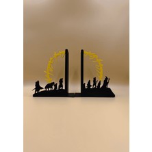 Lotr Orta Dünya Muhafızları Kitap Standı Siyah / Verslab Print
