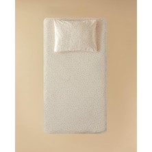 Storemax Pamuklu Bebe Lastikli Çarşaf Takımı Pudra