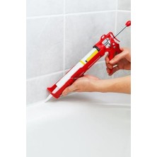 Storemax Dönerli Silikon Tabancası, Metal, Arka Mil Döküm, Mastik Sıkma Tabancası, Dayanıklı, Yapı Malzemeleri Için Uygun, Ergonomik, Tüm Silikon ve Mastik Modellerine Uyumlu, Premium Kalite