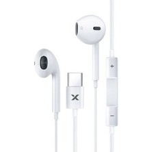 Syrox   Realme Gt 2 Pro Uyumlu Type-C Girişli Kablolu Kulaklık Tak Kulllan K20