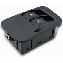 Rockswell FİAT FİORİNO, DOBLO PEUGEOT BIPPER  CİTROEN NEMO ÖN SOL CAM AÇMA KAPAMA DÜĞMESİ ÇİFT ÇERÇEVELİ