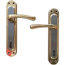 Storemax Aynalı Kapı Kolu Tipi Altın Metal Oda Kapı Kolu 1410