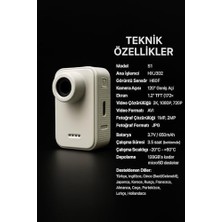 Storemax S1 Aksiyon Kamerası, 2k 1080P 720P Video Çözünürlüğü, 120° Geniş Açı, 1.2" Tft Ekran, 300MAH Batarya, Microsd Desteği