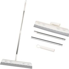 Storemax Uzun Saplı Duş Sıyırıcı, Çıkarılabilir Zemin Sileceği Cam Sileceği, Dayanıklı Profesyonel Köpük Su Sileceği Zemin, Banyo, Pencere, Banyo, Mutfak Temizliği Için Uygun (Gri)