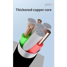 Storemax BN58-1 Uyumlu 120W Watt 6A Süper Hızlı Şarj Data Kablosu 1 Metre Ios Kablo (Siyah)