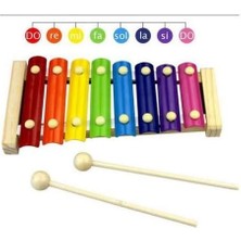 Storemax Eğitici Ahşap Selefon 8 Nota 8 Ton 8 Tuşlu Ahşap Selefon - Oyuncak Ahşap Selefon Oyun