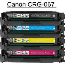 For Canon I-Sensys MF-651CW MF-655CDW 5101C002 CRG-067 Çipli Muadil Toner Seti 4 Renk
