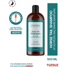 Zinderm At Kuyruğu Şampuanı -  Hızlı Uzama Etkili Tuzsuz Şampuan (500 ML)