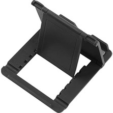 Storemax Univarsal Masa Üstü Tablet Standı 5 Farklı Açıda Ayarlanabilir Yan Veya Düz Konum Alabilen, Telefon ve Tablet Standı Fold Stand (Siyah).