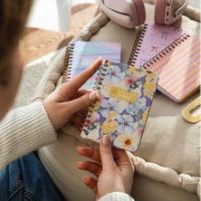 Storemax 9X14 cm Sert Kapak Spiralli Çizgili 4’lü Cep Not Defteri Seti - Kurdele