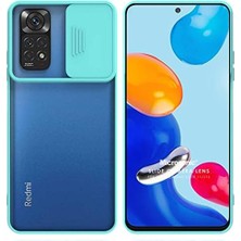 Storemax 11S Kılıf Slide Camera Lens Protection, Turkuaz