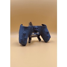 Iskelet Motifli Ps5 Joystick Kılıfı Gri