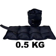 Me&ra Sport  El Ayak Bilek Ağırlığı  500 gr x 2 Adet Toplam 1 kg  Kum Ağırlık Torbası Egzersiz Seti