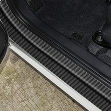 Storemax Siyah Karbon Kaplama Şerit Çıta Kaplama Folyosu (6 cm x 5 Metre)