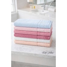 Elif Mira 6 Lı El Yüz Havlusu Seti %100 Pamuklu 50X90 cm Pure Cotton