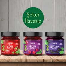 Harras Ş.ilavesiz %65 Meyveli Reçel 3'lü Set (275 Gr)