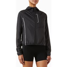 Adanola Lightweight Water-Repellent Running Jacket Black
