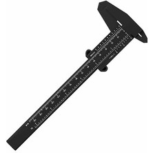 Storemax Mini Plastik KALIPER,150MM Vernier Kaliper,çift Ölçekli Cetvel,okul Ölçer Aracı Için Plastik Sürgülü Kaliper Vernier Tedbir