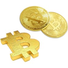 Storemax Bitcoin Hatıra, Altın Bitcoin Jetonu, Bitcoin (Bitcoin, 1)