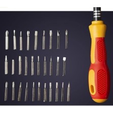 Storemax 31 Parça Hassas Tornavida Uç Tamir Seti Taşınabilir Yumurta Tornavida