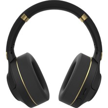 Storemax Inca IBK-503S Kablosuz 5.3 Bluetooth Hafıza Kart Destekli Kulak Üstü Kulaklık Siyah 400MAH 12 Saat Pil Ömrü Bluetooth, Micro Sd Hafıza Kartı ve Aux Modu Desteği