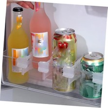 Storemax 20'li Buzdolabı Bölücü Klips Seti – Raf Düzenleyici Ayırıcı Klips – Kompakt ve Görünmez Organizer – Buzdolabı, Çekmece, Saklama Kutusu Için Pratik Tak-Çıkar Bölücüler