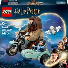 Storemax Potter Hagrid ve ’nin Motosiklet Yolculuğu 76443-9 Yaş ve Üzeri Çocuklar ve Yetişkinler Için Koleksiyonluk Yapım Seti, Doğum Günü Hediyesi (617 Parça)
