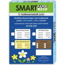 Kuşe Gramajlı Kağıt A3 170 gr - 100 Adet | Smart Paper Label